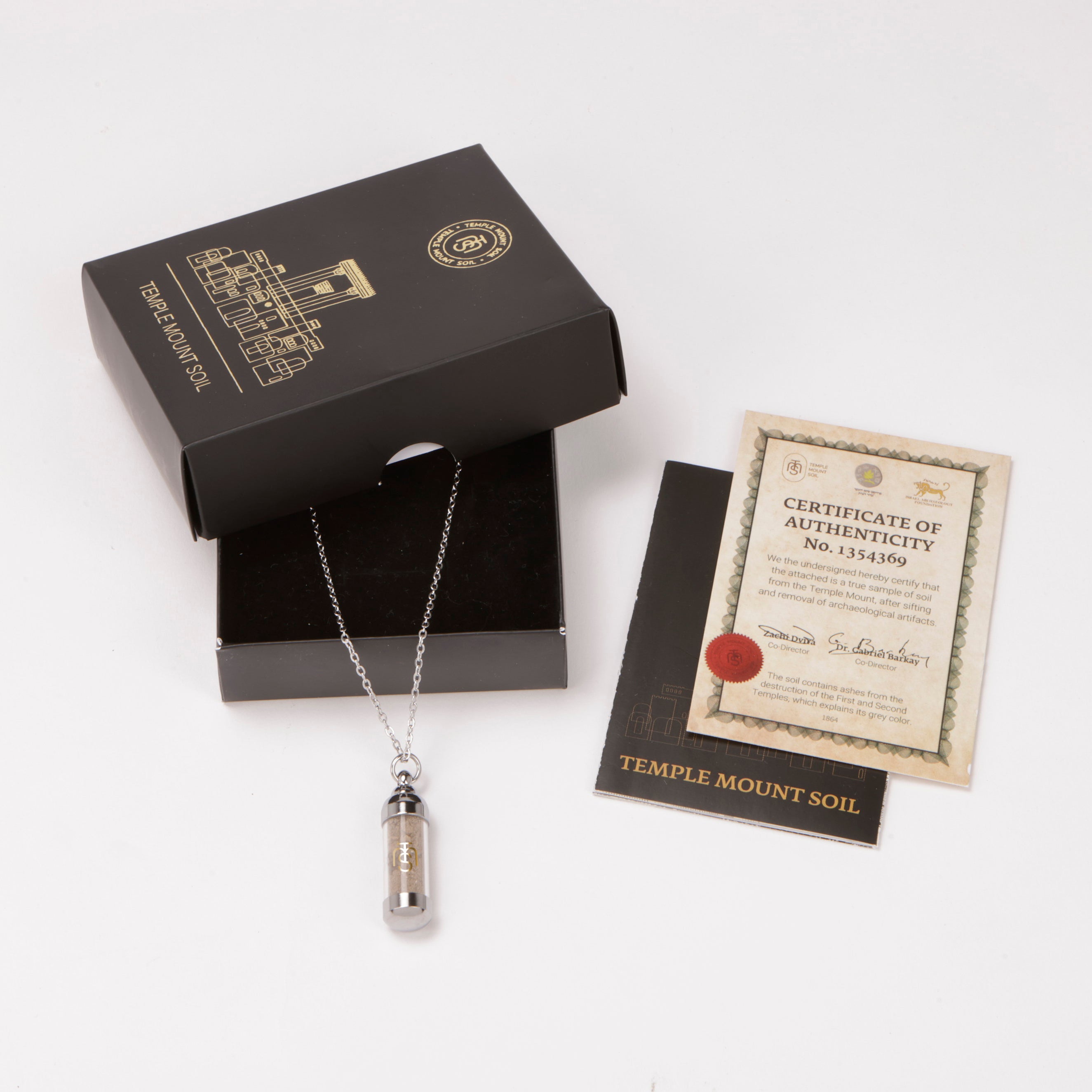 Temple mount soil pendant