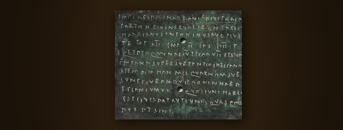 A Roman bronze military diploma of 149 CE, the document that granted Roman citizenship