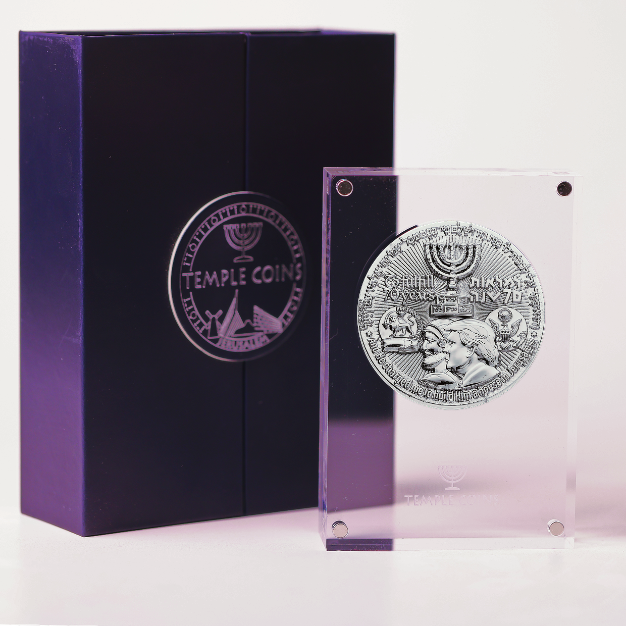 70-Year Redemption Temple Coin