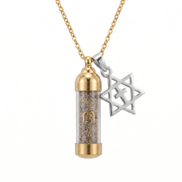 Pendant of Eternal Faith with The Covenant Pendant on one chain