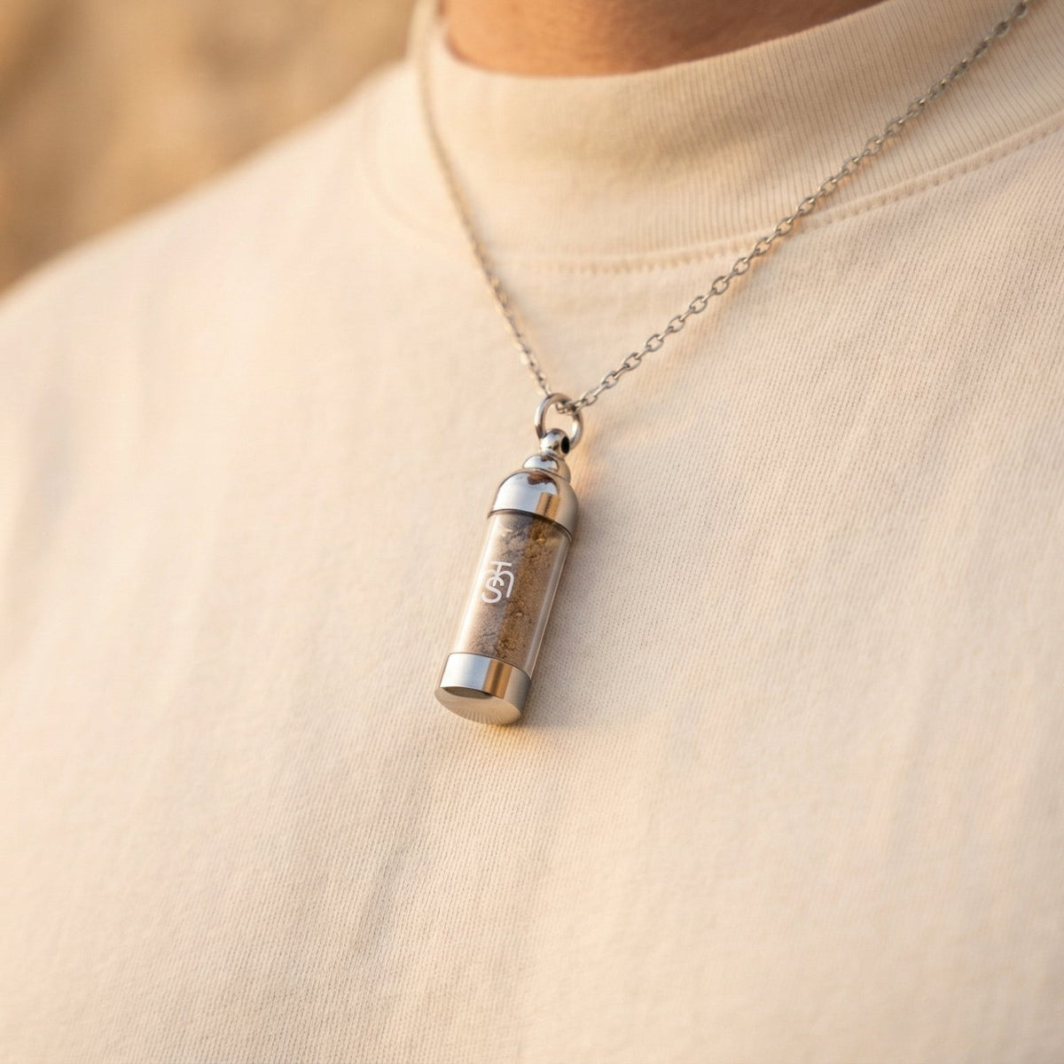 The Pendant of Eternal Faith holding authenticated Temple Mount soil