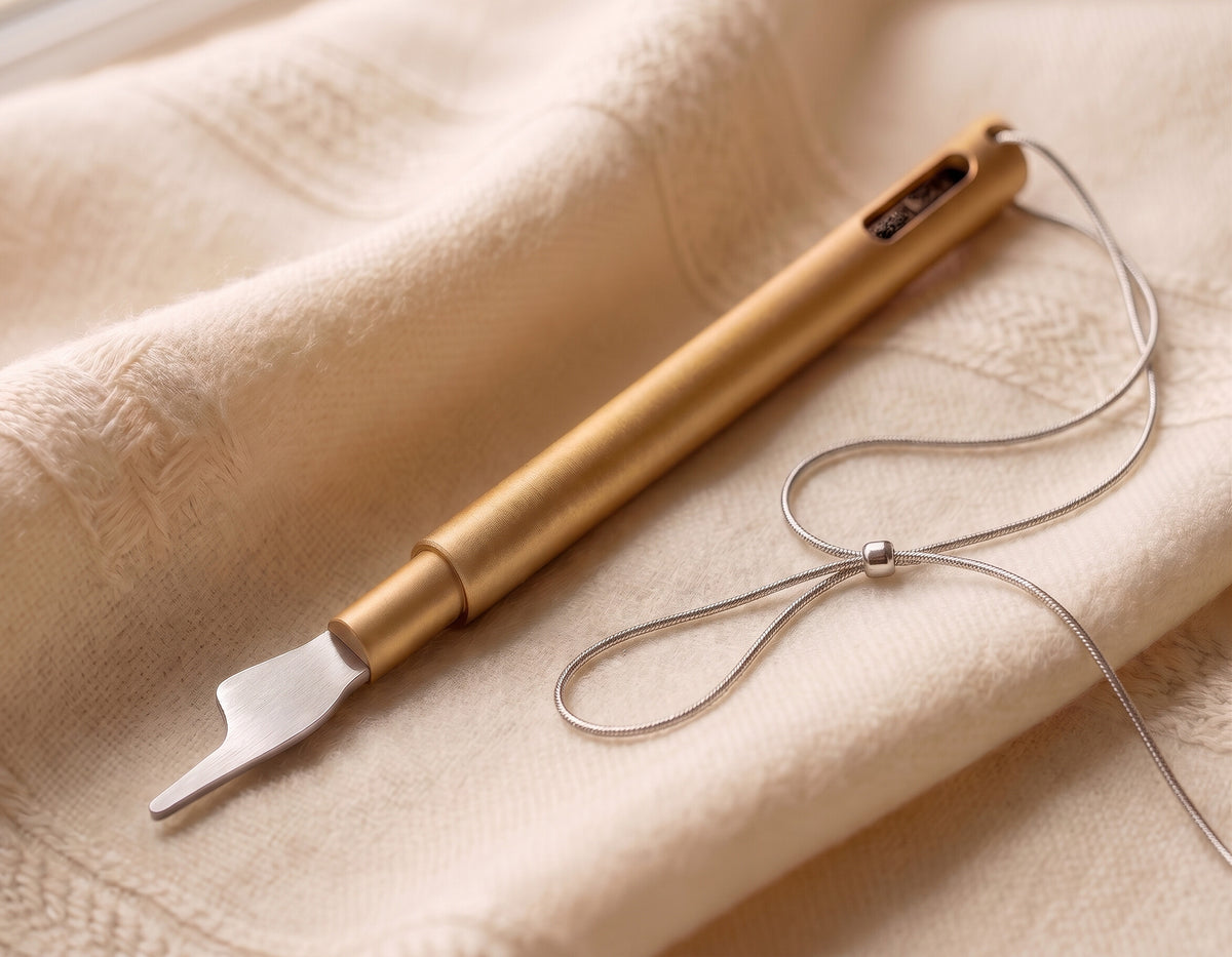 The Hand of the Scroll resting on a prayer shawl