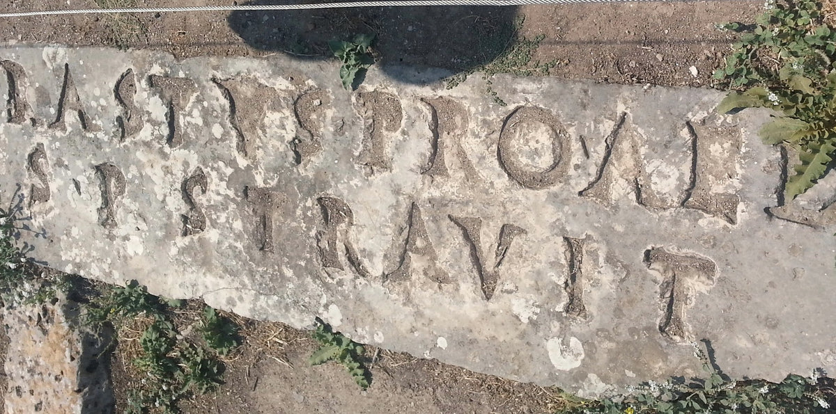 The Erastus inscription near the theater of ancient Corinth