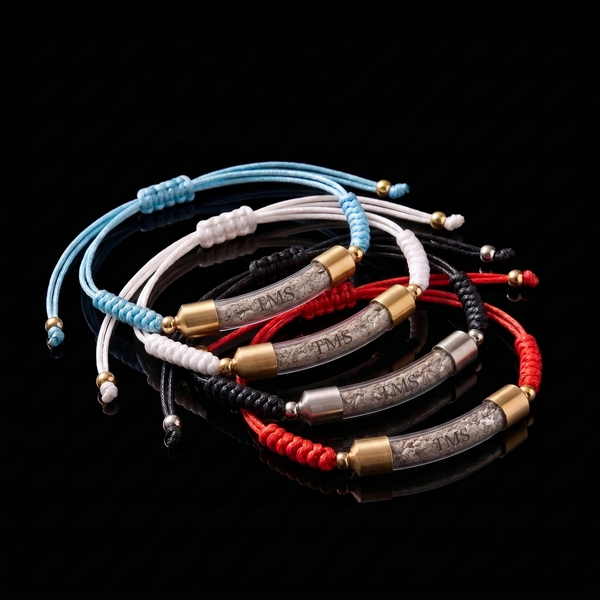 Four Covenant Soil Bracelets on black