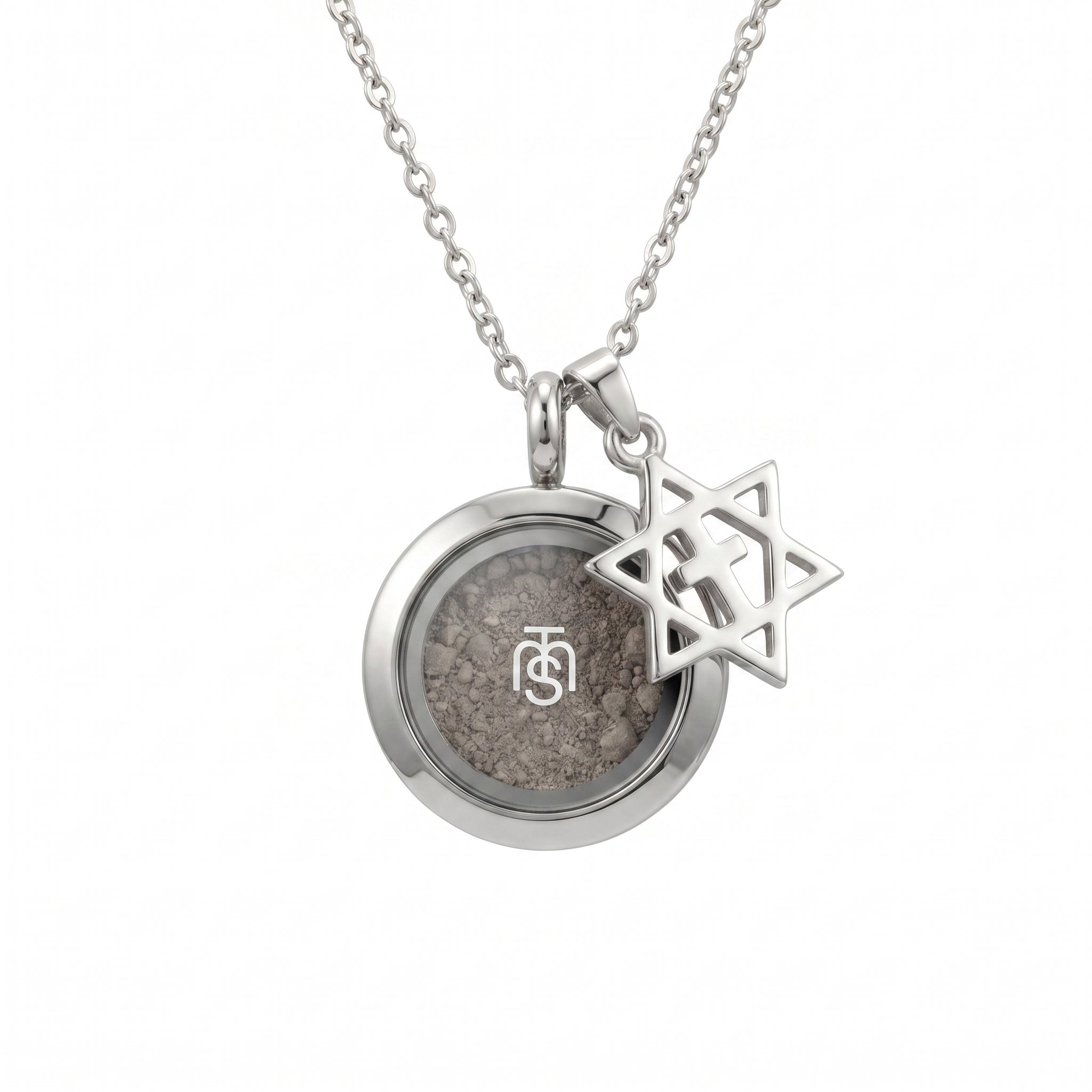 Locket of Divine Promise with The Covenant Pendant on one chain
