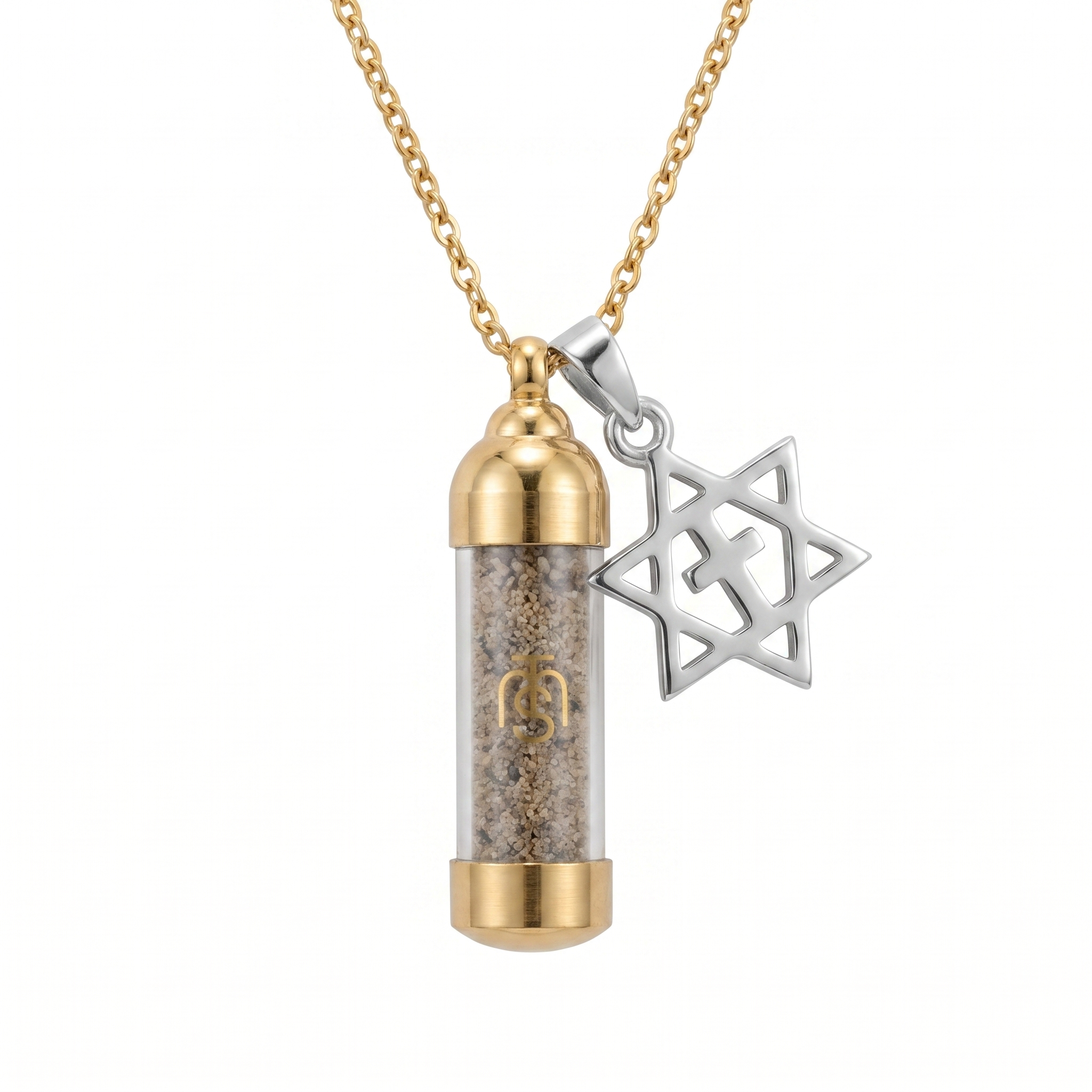 Pendant of Eternal Faith with The Covenant Pendant on one chain