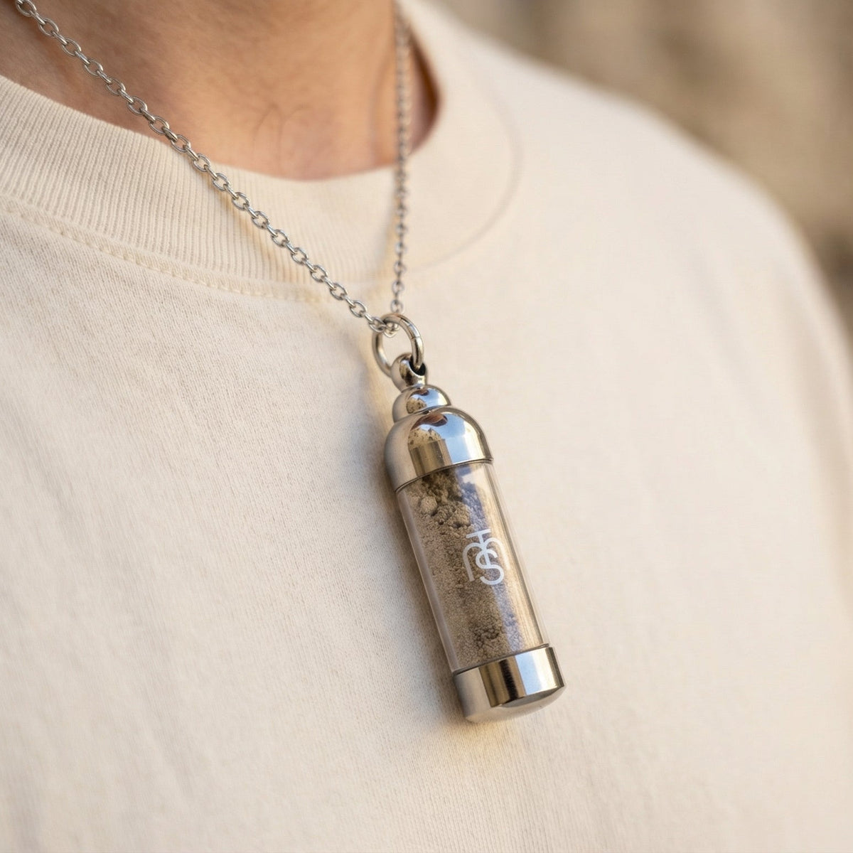 The Pendant of Eternal Faith holding authenticated Temple Mount soil
